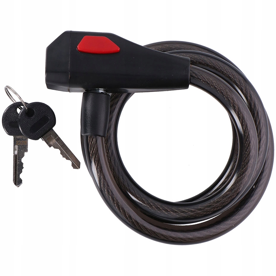 Zapięcie Rowerowe Dunlop Antywłamaniowe Spiral Cable Lock 12 Mm 150 Cm St