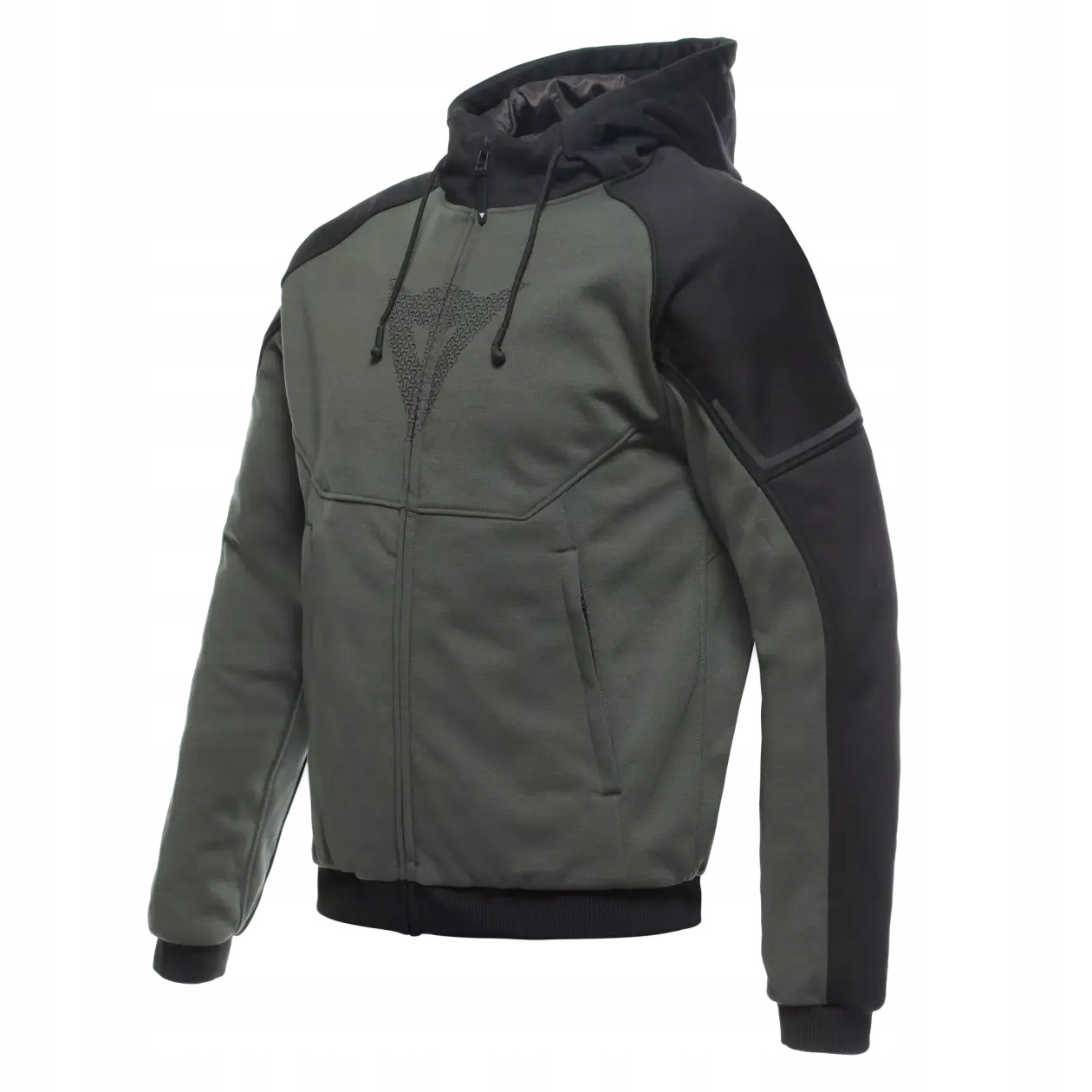 Mikina s kapucňou Dainese Daemon-X Zelená/Čierna 48