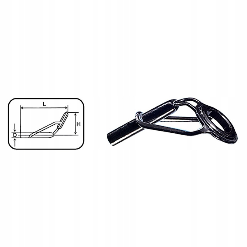 Oczko końcowe SiC Zirconia Ls Standard #8 2.0mm