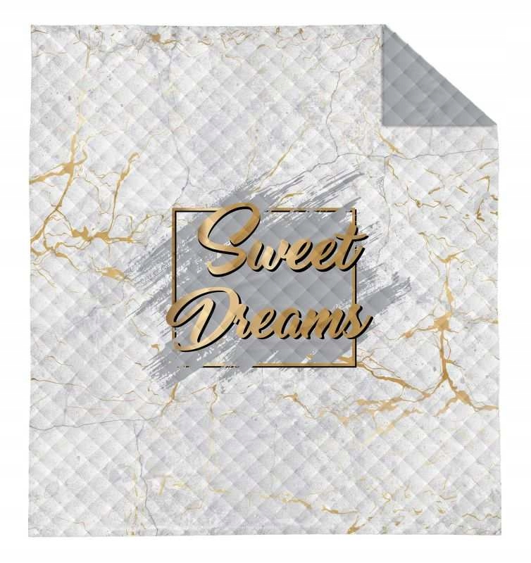 Detexpol Přehoz na postel Sweet Dreams mramor white, 220/240 cm (DL-566242)
