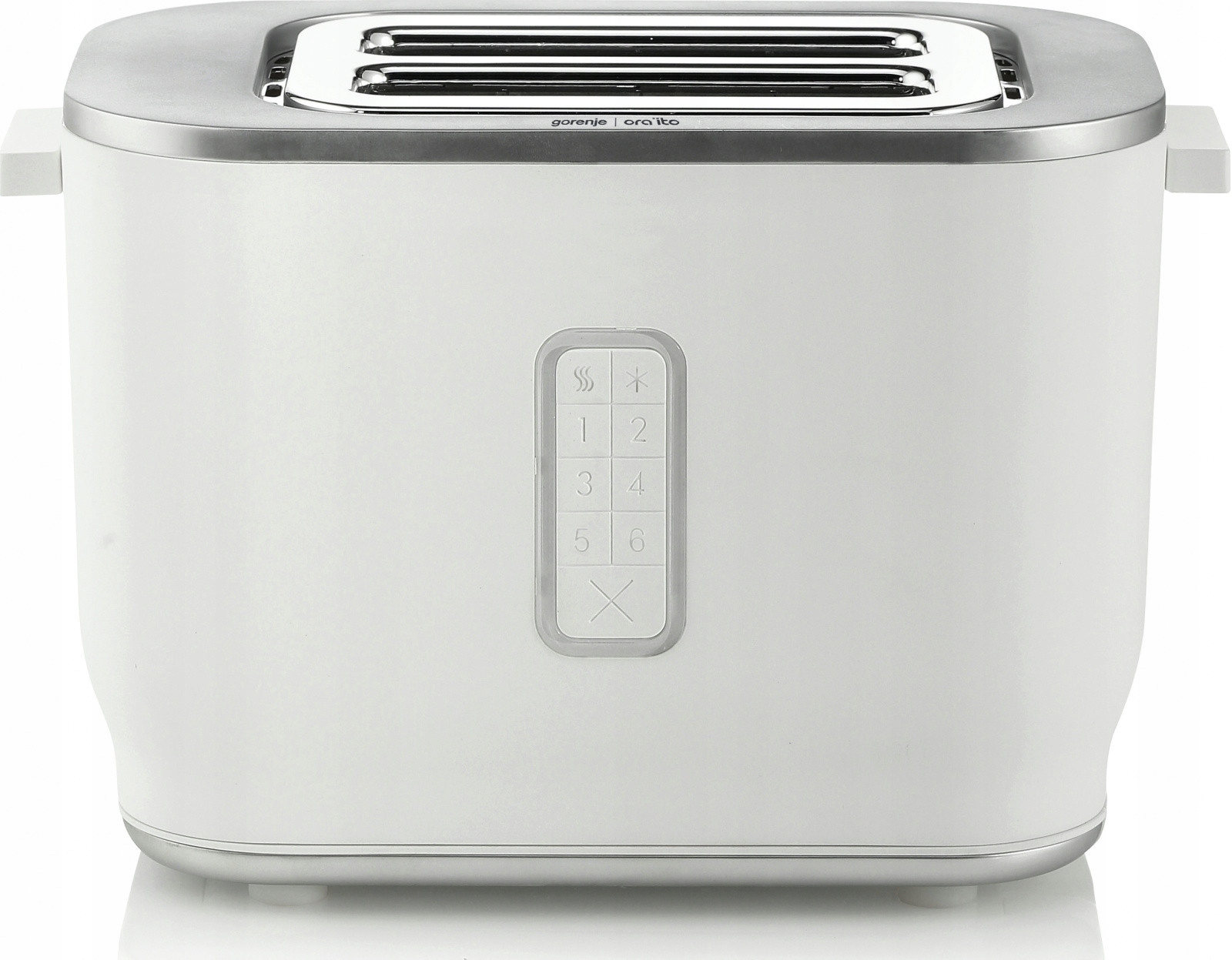 Topinkovač Gorenje T800ORAW, 6 úrovní ohřevu, 2 topinky, rozmrazování, bílá