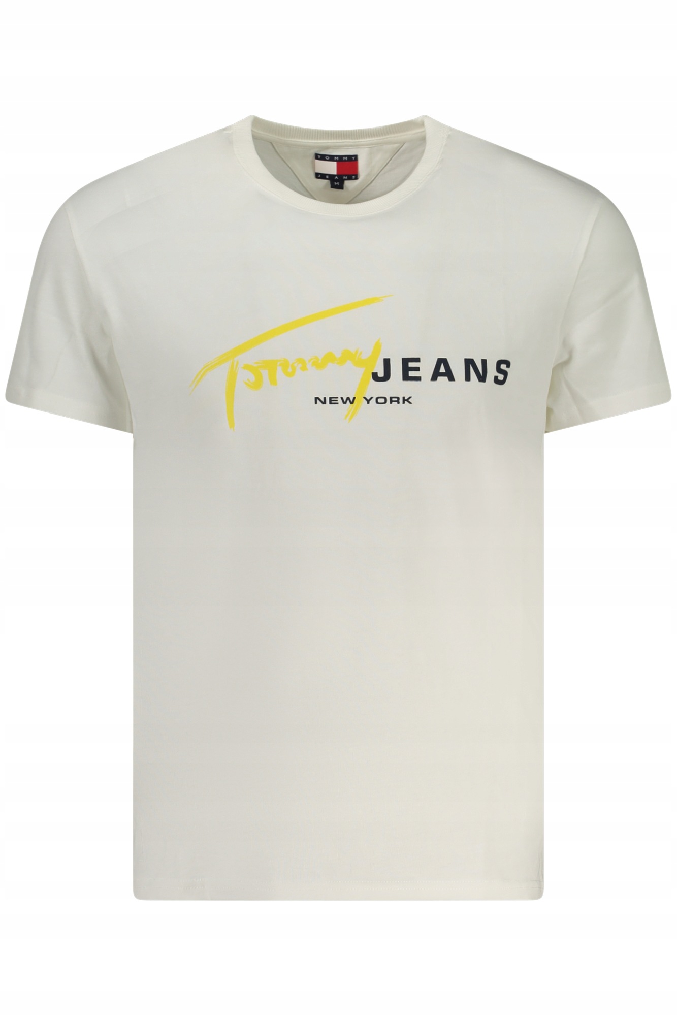 Tommy Jeans DM0DM20817 Pánské tričko bílé XL