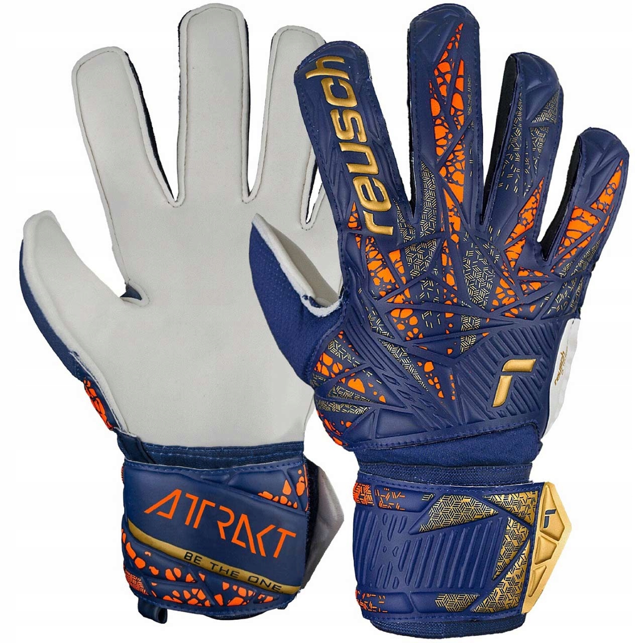 Brankářské rukavice Reusch Attrak Solid Fotbalové, velikost 10,5