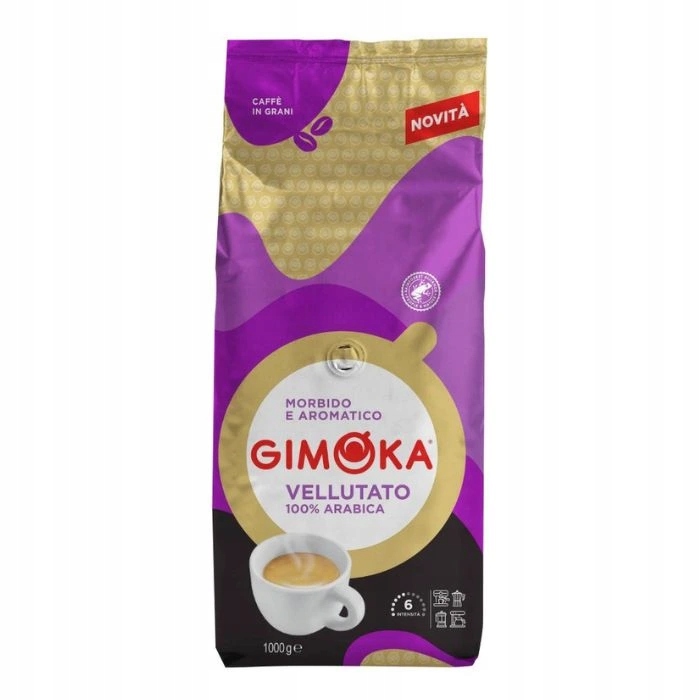 Gimoka Vellutato zrnková káva 1 kg