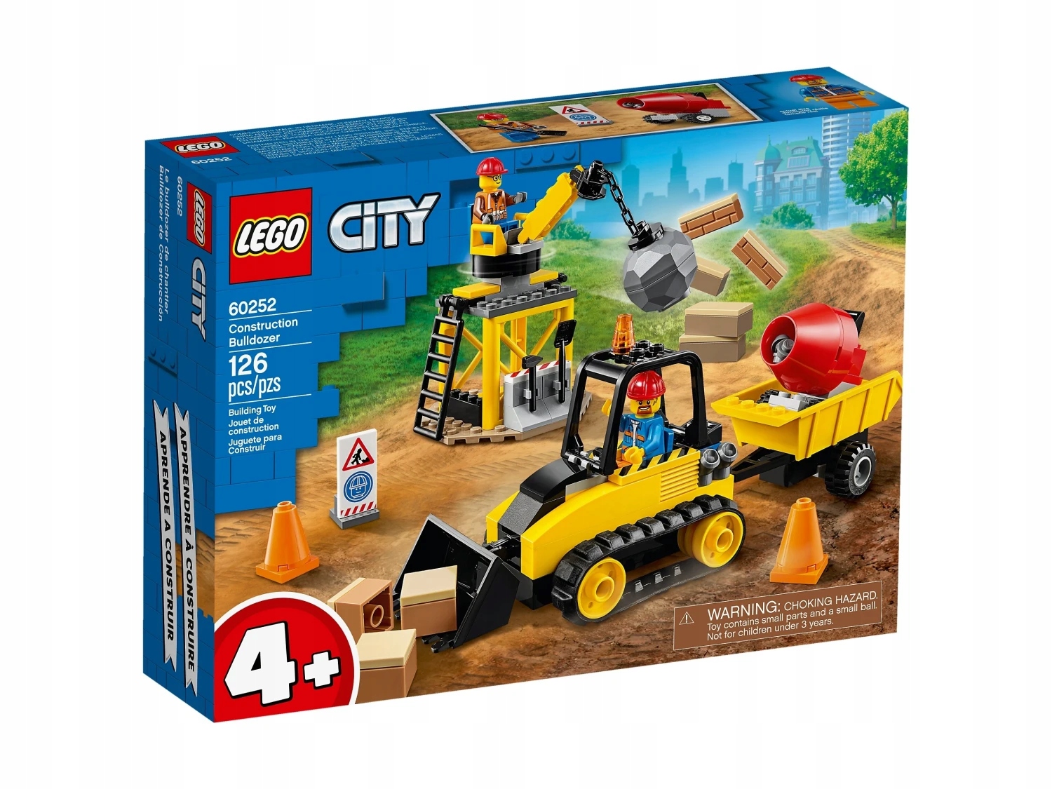 Lego 60252 City Buldożer budowlany
