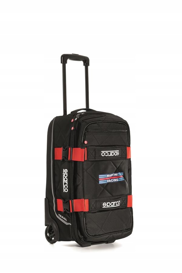 Taška Sparco Travel Martini Racing černo-červená 55 x 25 x 35 cm