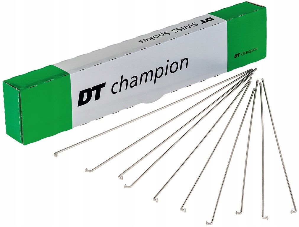 Dt Swiss Výplety Dt Champion Bal. 100 Ks, Stríbrná, Nerez, Bez Niplu