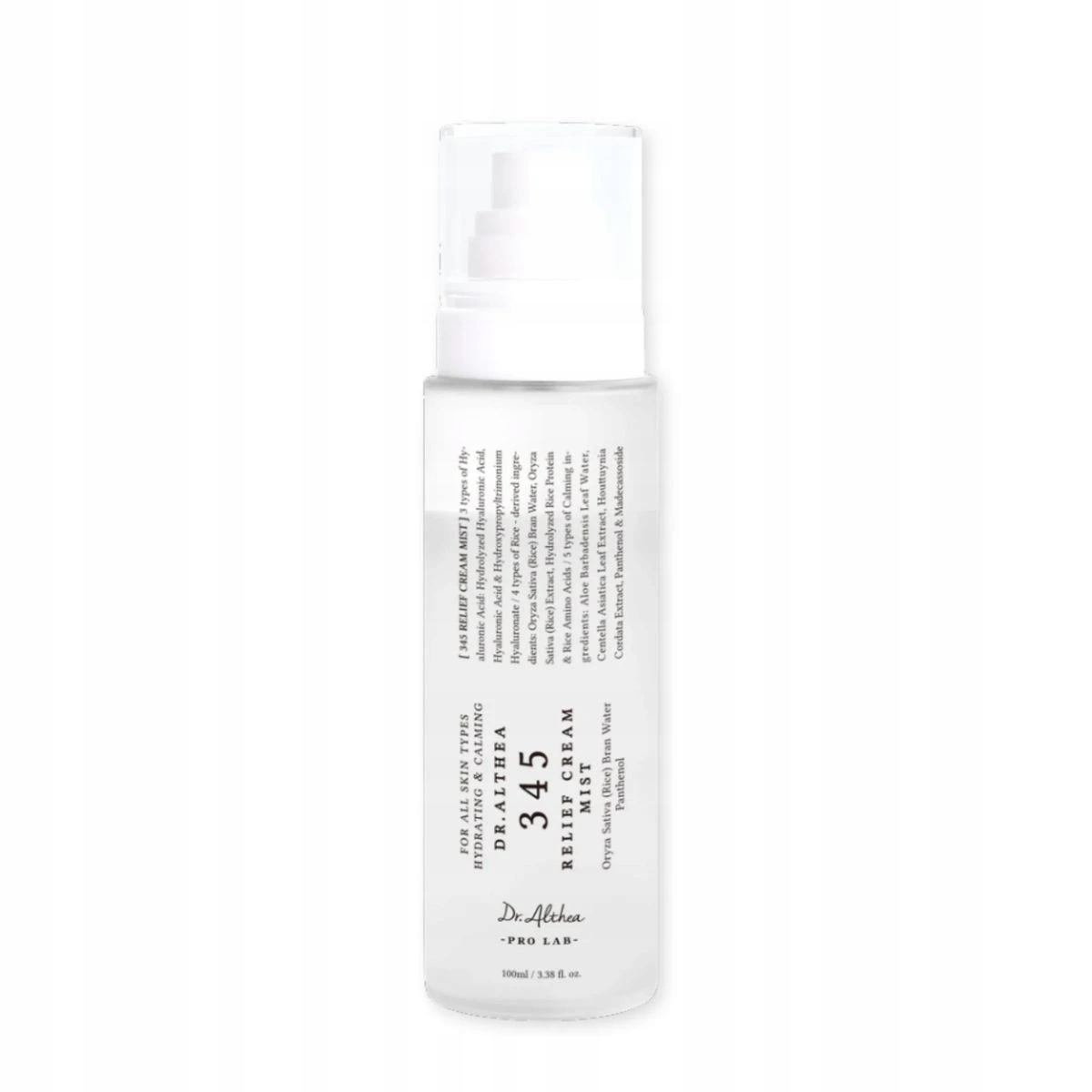 Dr. Althea 345 Relief Cream Mist Hydratační mlha na obličej 100 ml
