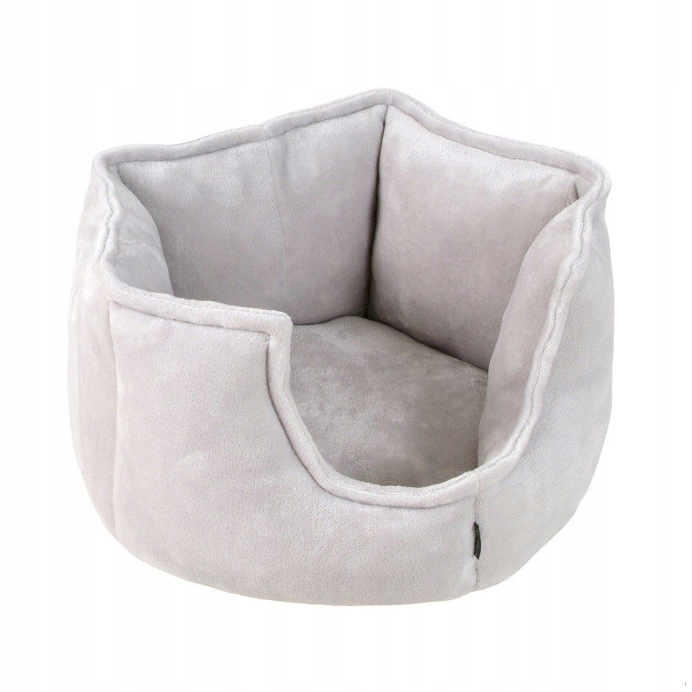 Levně O´Lala Pets pelíšek Sarah stříbrná průměr 60 cm