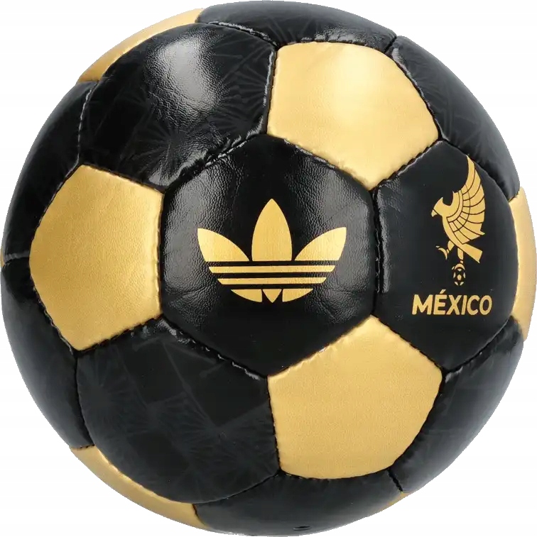 Fotbalový míč Adidas MexicoTrefoil Gold Cup velikost 5 černý