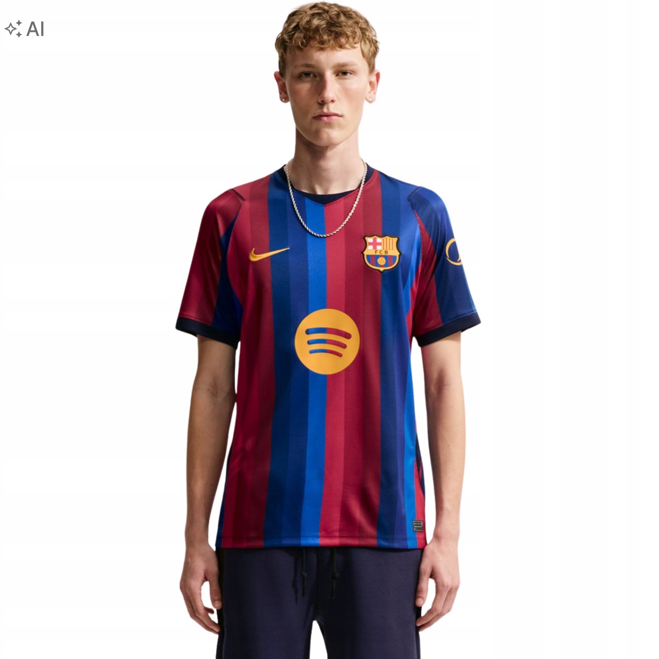 Koszulka Męska Nike Fc Barcelona 2026/27 Domowa Stadium Piłkarska roz. XXL
