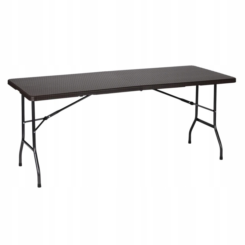 Turistický stůl ModernHome 180 x 75 x 74 cm hnědý