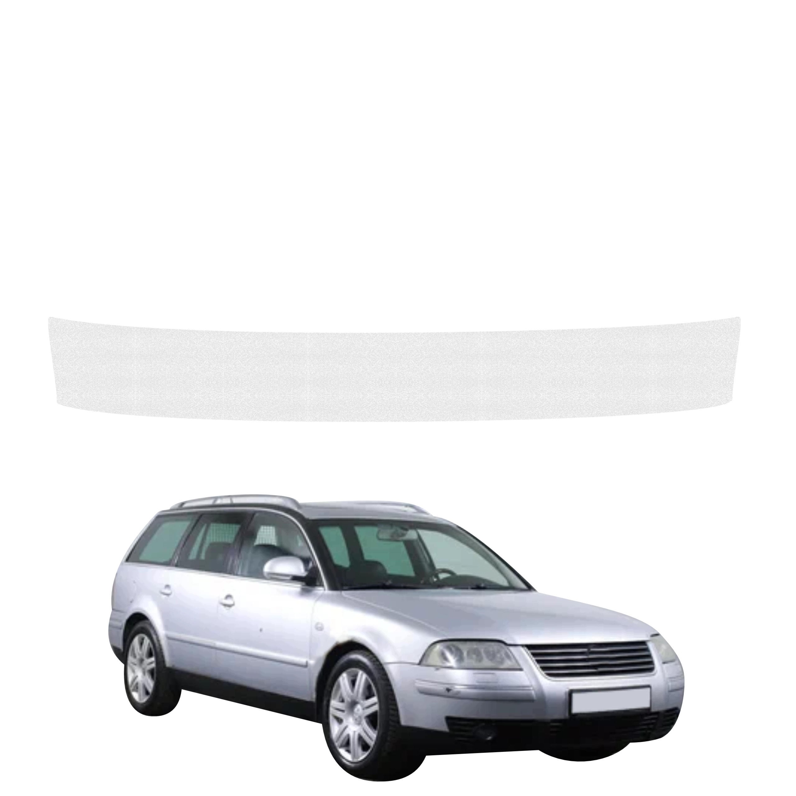 Povlak na práh zavazadlového prostoru pro Passat B5 Variant Facelift 2000-2005 Bezbarvý
