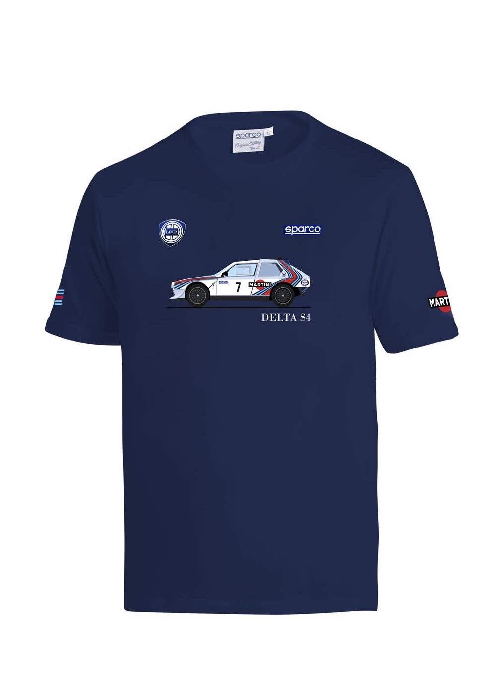 Tričko Sparco Lancia Delta S4 Martini Racing veľ. Xs
