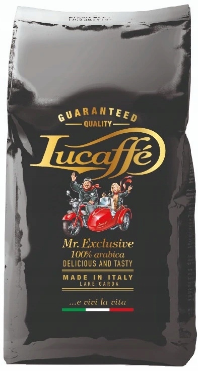 Levně Lucaffé Mr.Exclusive 100% Arabica zrno 1kg