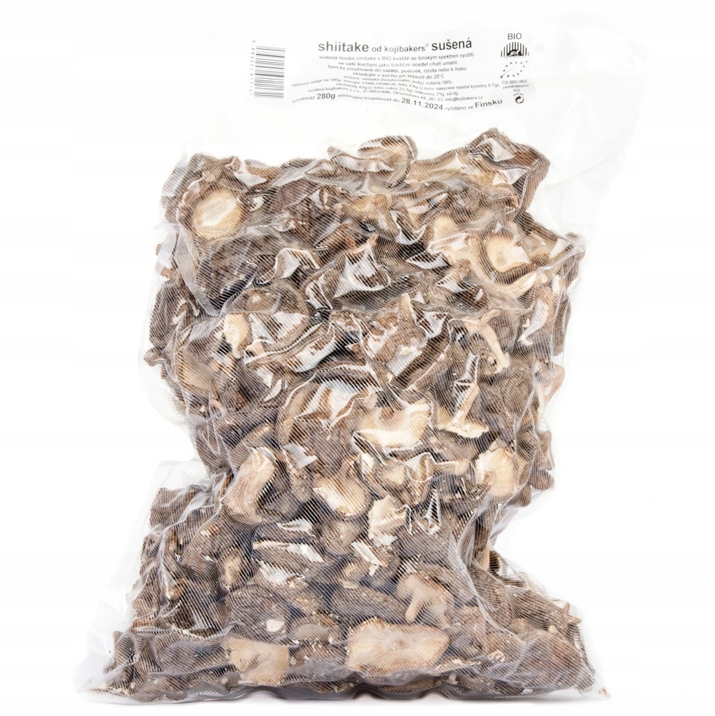 Shiitake sušená Balení: 250g