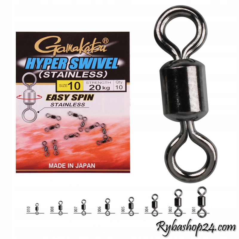 Gamakatsu Hyper Swivel, rozmiar 7 38 kg