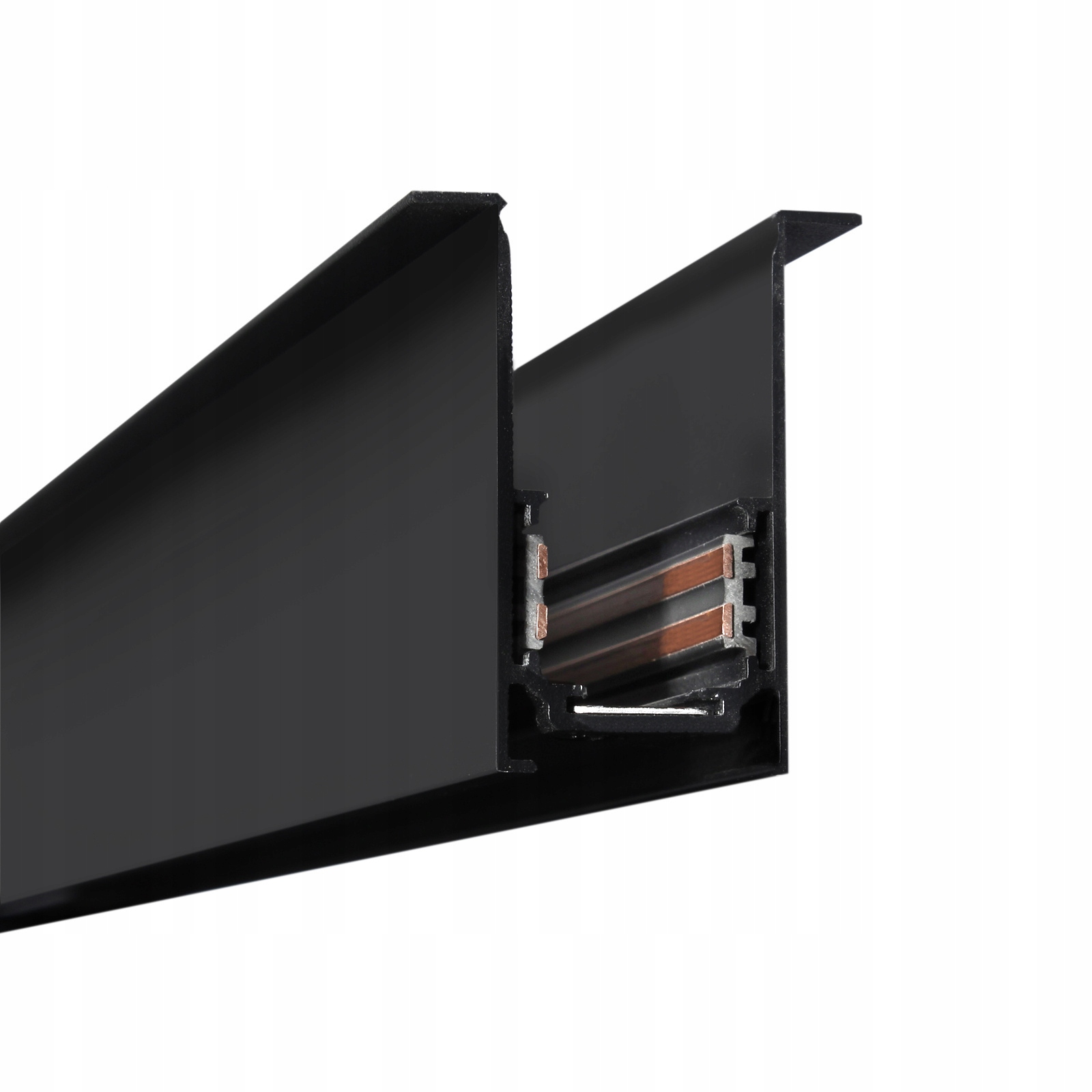 Podomítková magnetická lišta Multi Magnetic LL-20F černá 100 cm