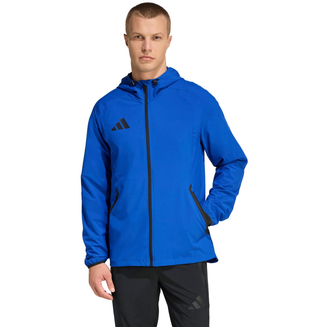 Pánská bunda adidas Tiro 26 Rozepínací Přechodová Teplá Modrá vel M