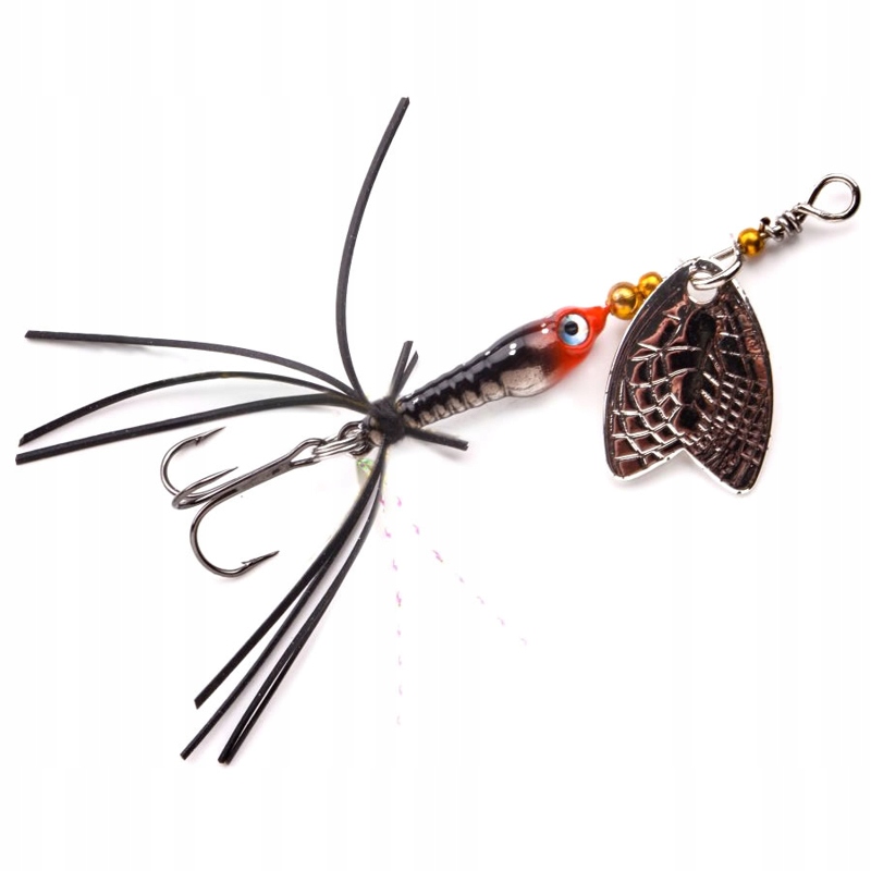Larwa Ochotki Micro Spinner Tr 5cm Płoć