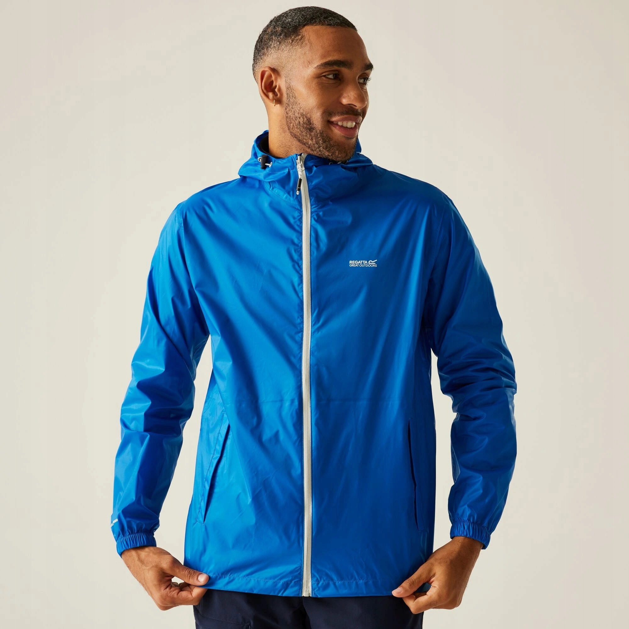 Regatta Pánská ultralight bunda Pack It Jacket RMW281 modrá Velikost: L