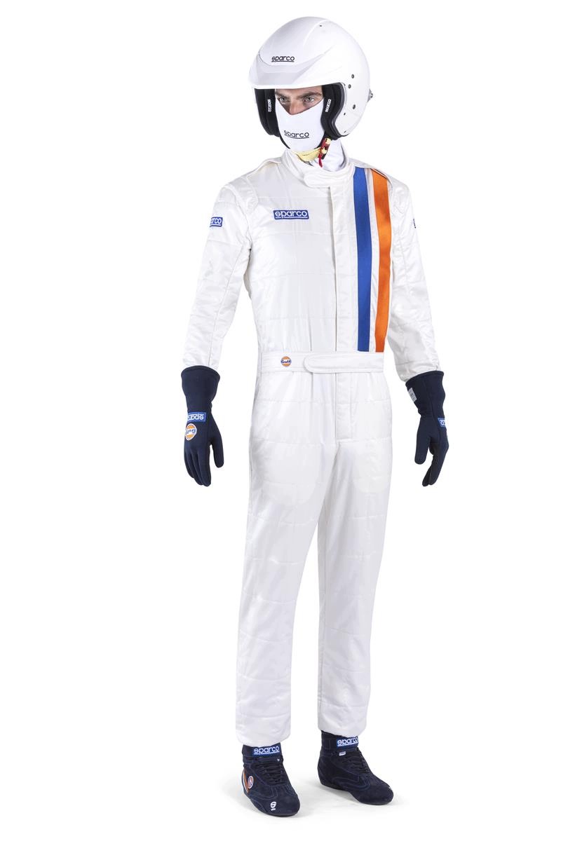 Kombinéza Sparco Competition Gulf biela veľ 62