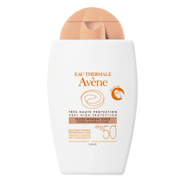 Avène Sun Fluid mineralny koloryzujący do skóry wrażliwej Spf 50+ 40 ml