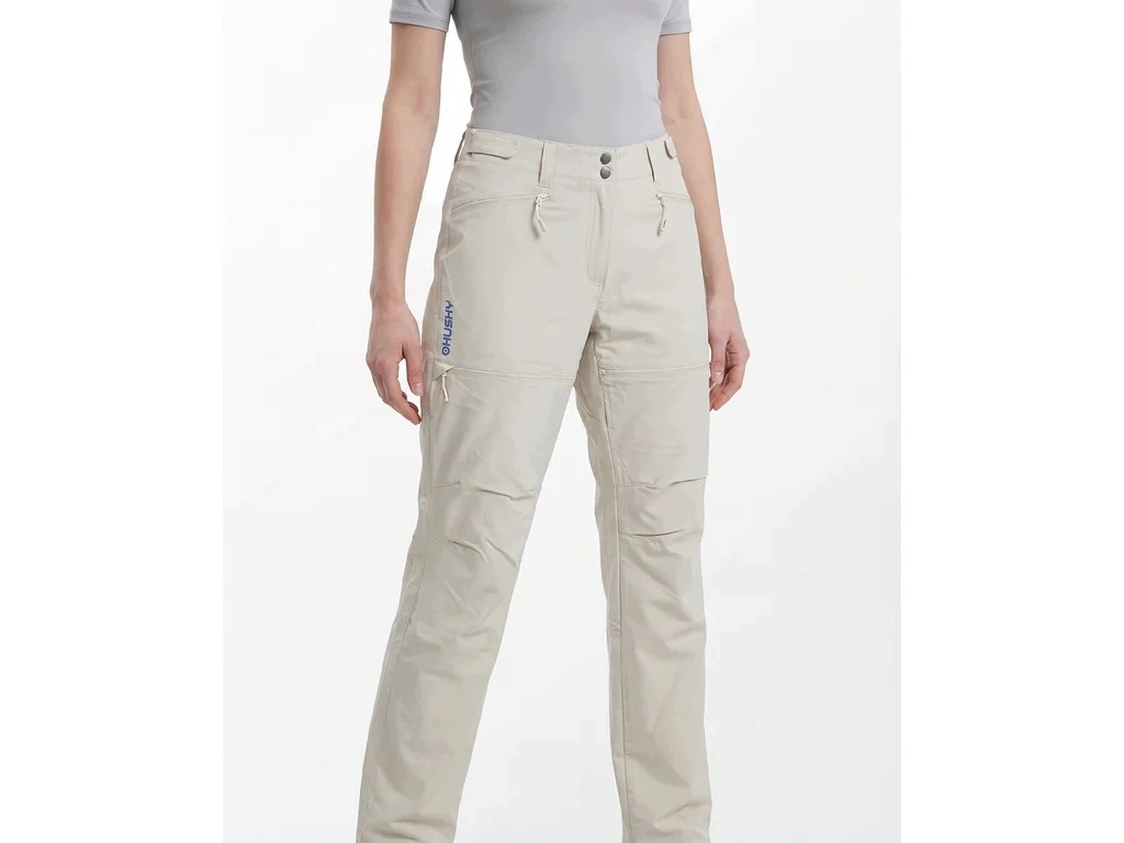 Husky Damskie spodnie outdoorowe Kusty L beige Rozmiar: XL long