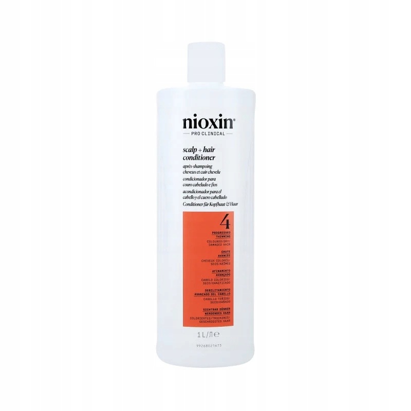 Nioxin Pro Clinical 4 posilující kondicionér pro vlasy 1000 ml
