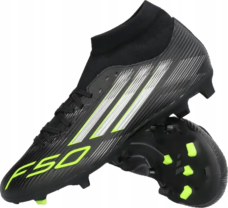 Pánské kopačky lisovky Adidas F50 League Mid Fg/mg černé