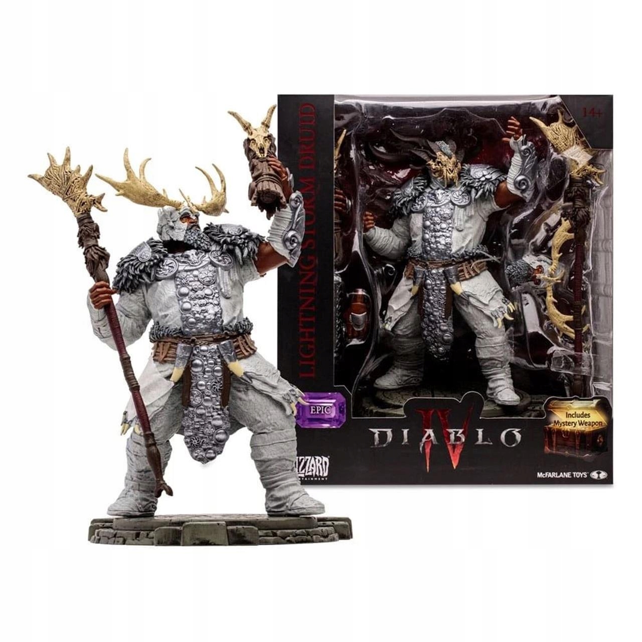 Akční figurka McFarlane Diablo 4 Druid (Epic) 15 cm
