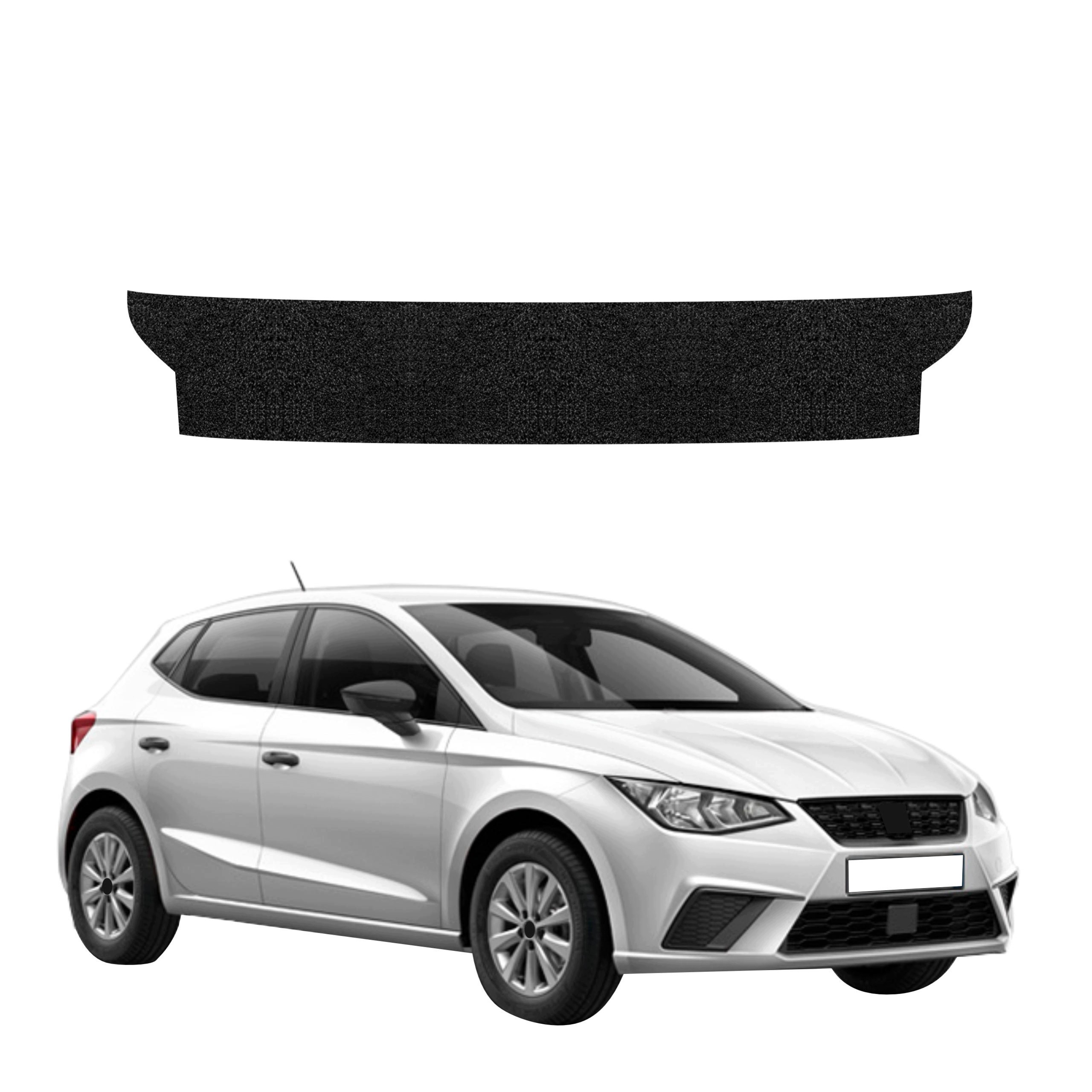 Technická povrchová úprava na práh zavazadlového prostoru pro Seat Ibiza (2021-2026) Černá