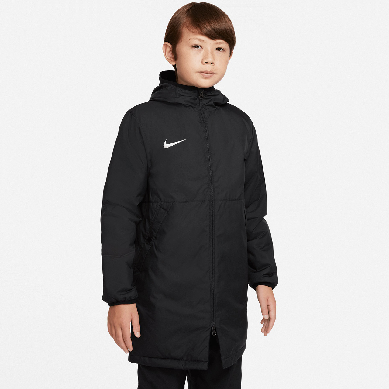 Kurtka Dziecięca Nike Przeciwdeszczowa Sportowa Park 20 Czarna roz. M