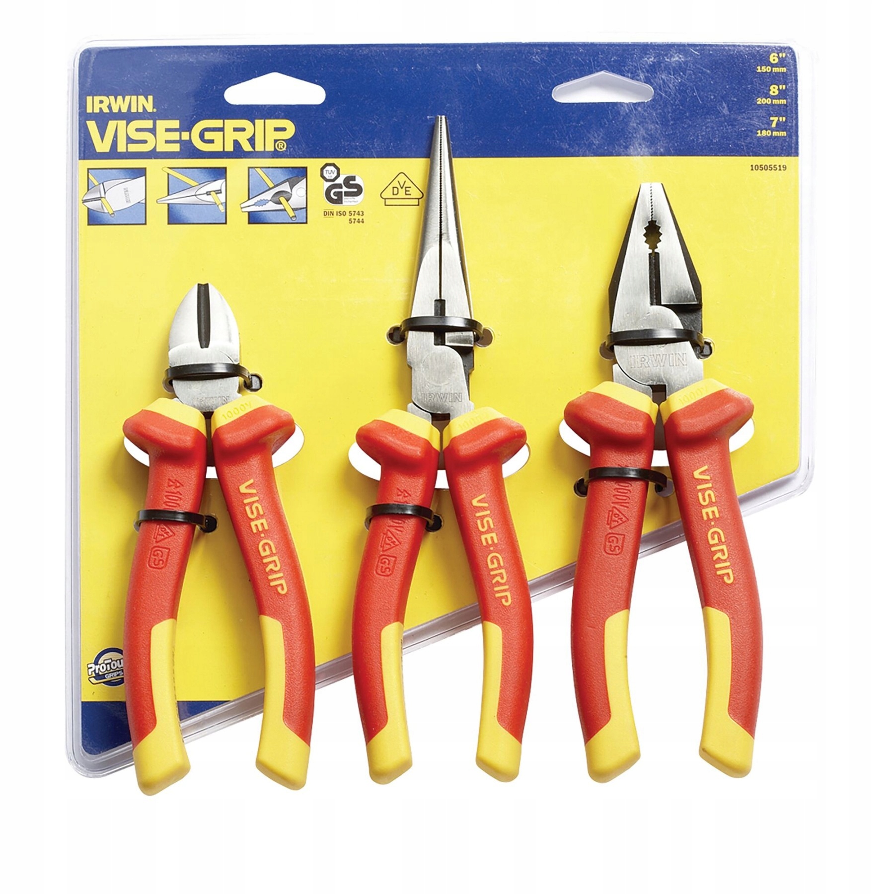Irw Vise-grip sada kleští Vde