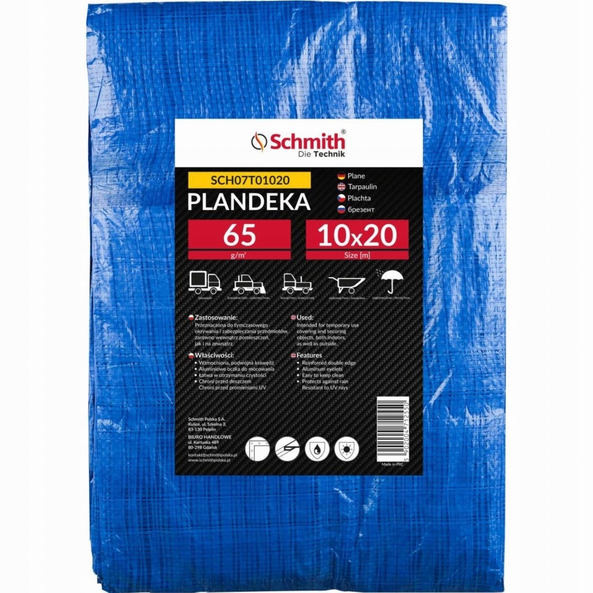 Schmith Plachta 65 g 10x20 m