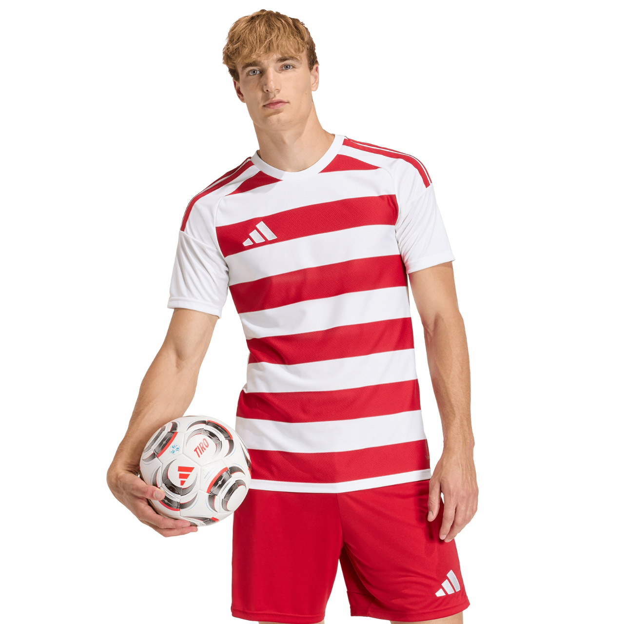 Koszulka Męska adidas Hooped 26 Biała Piłkarska Meczowa Climacool roz. S