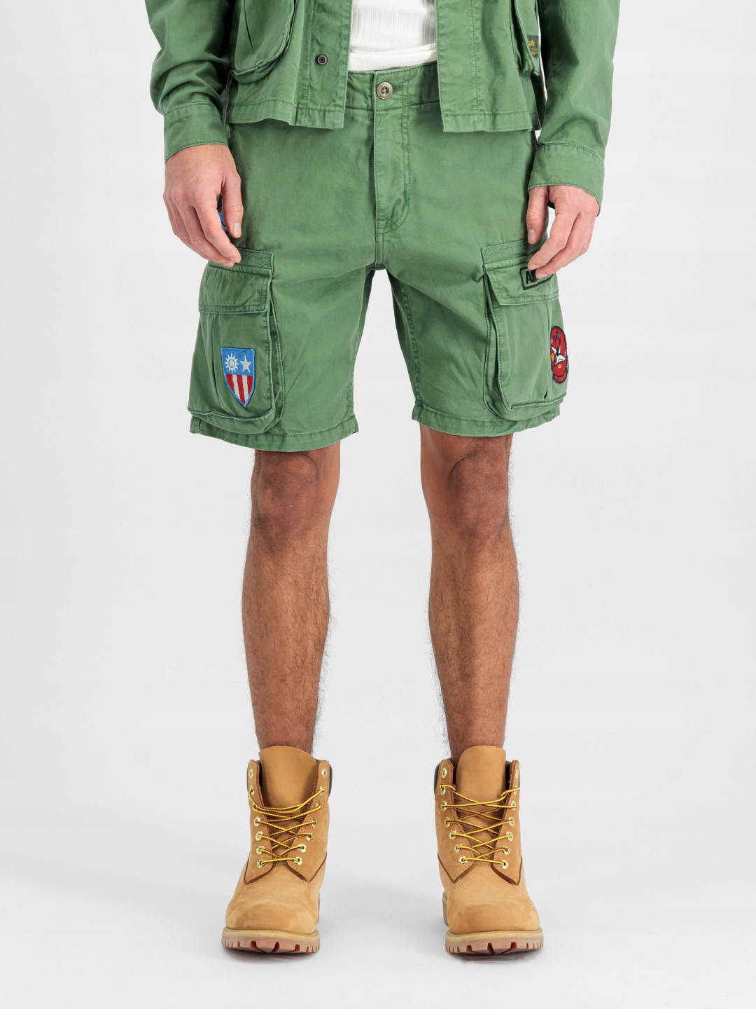 šortky Flying Tigers Shorts vintage green 33