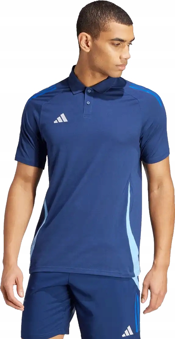 Pánská polokošile AdidasTiro 24 Competition tmavě modrá