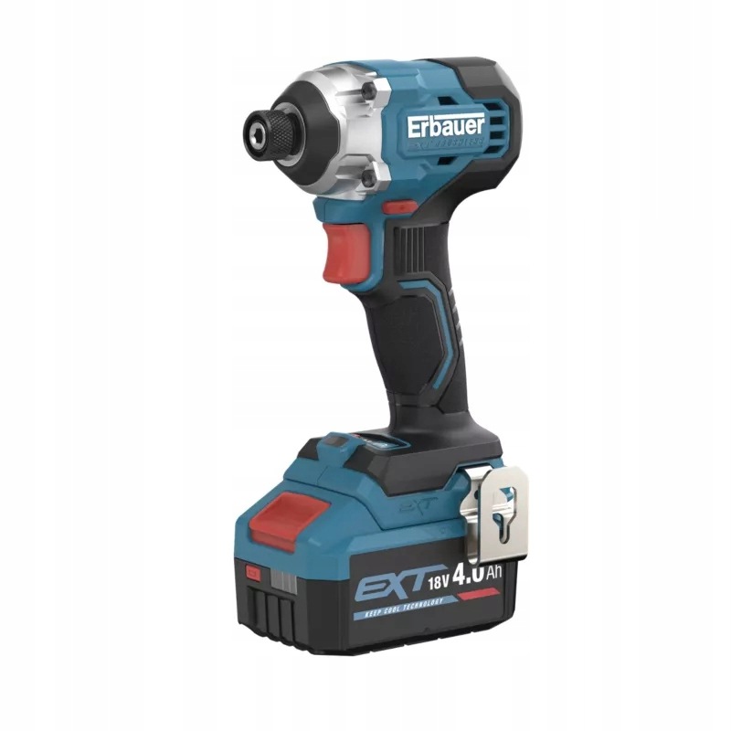 Příklepový šroubovák Erbauer G2 18 V 1 x 4 Ah