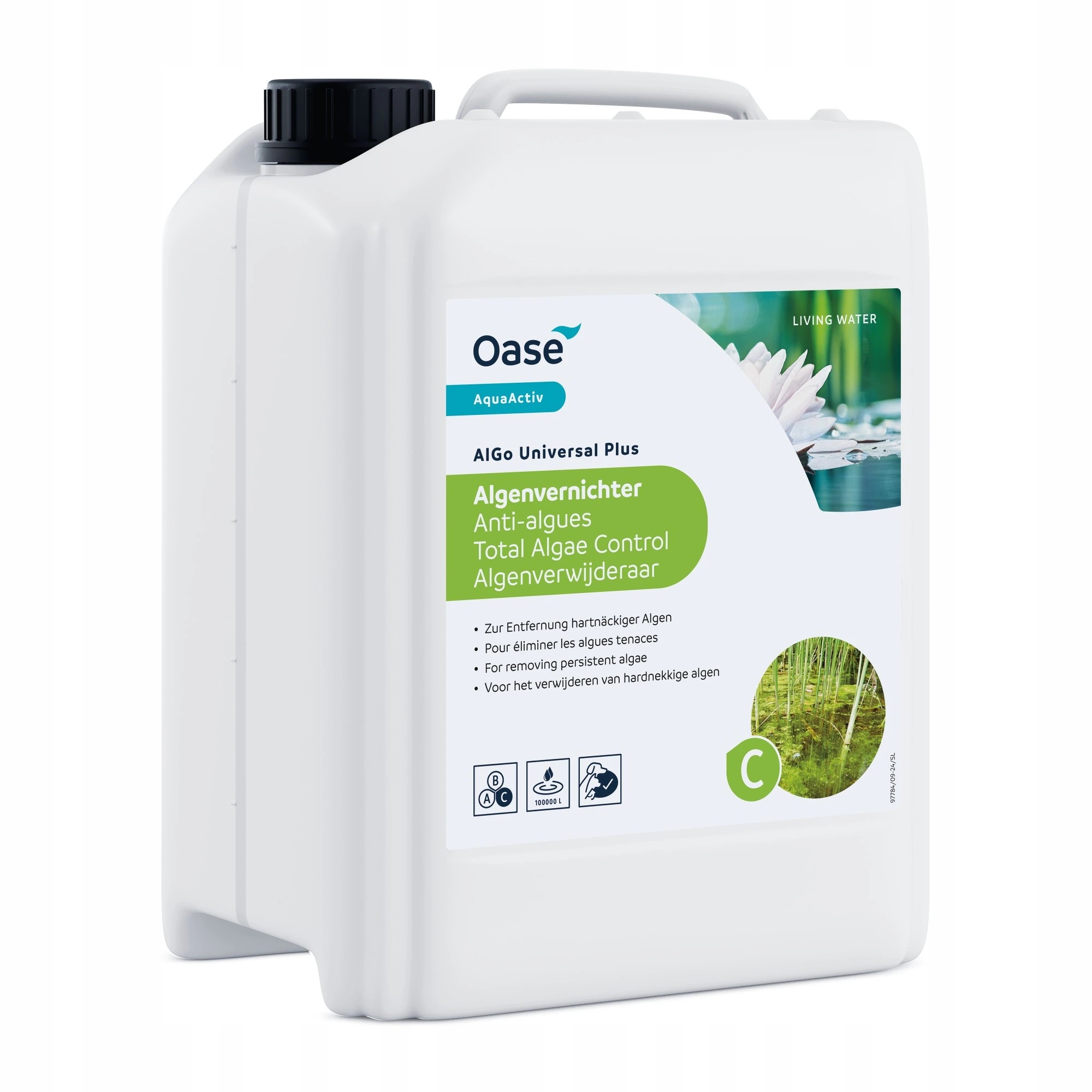 Oase AquaActiv AlGo Universal Plus 5 l přípravek na řasy