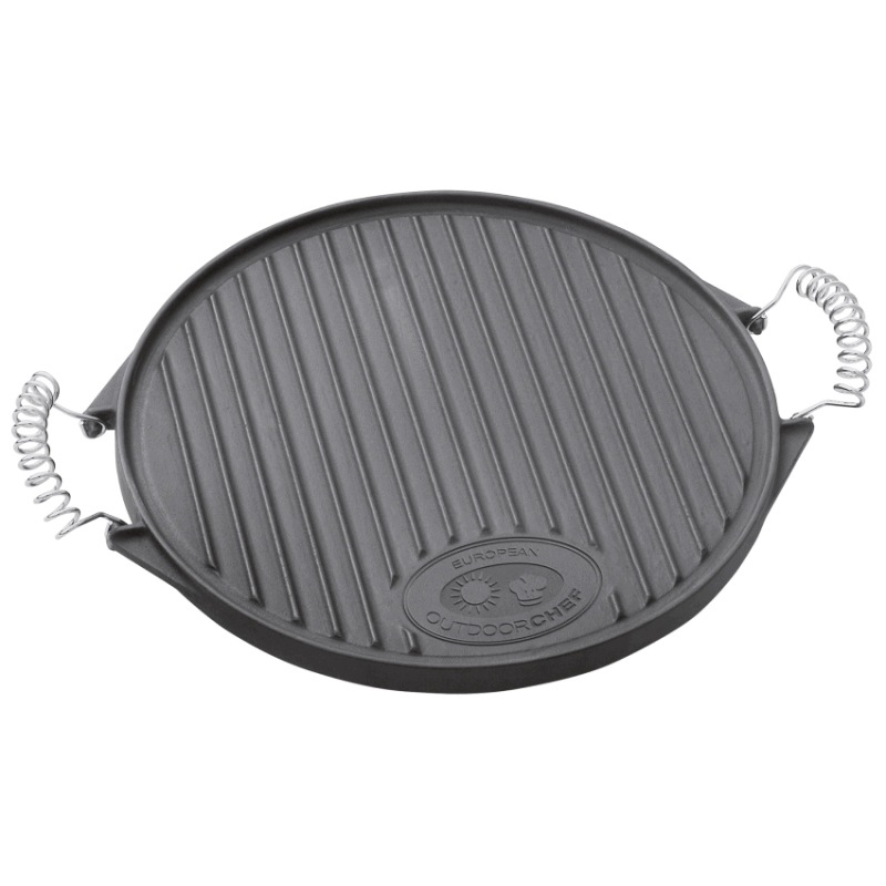 Płyta grillowa żeliwo Outdoor Chef okrągły 42 cm