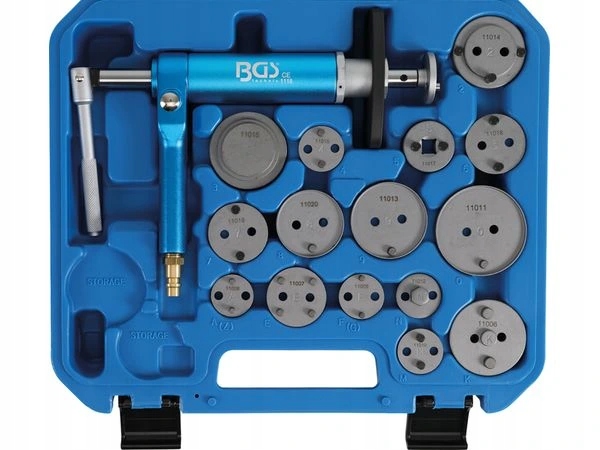 Bgs Technic Bgs 1117 Pneumatický stlačovák brzdových piestov Sada 20 dielov