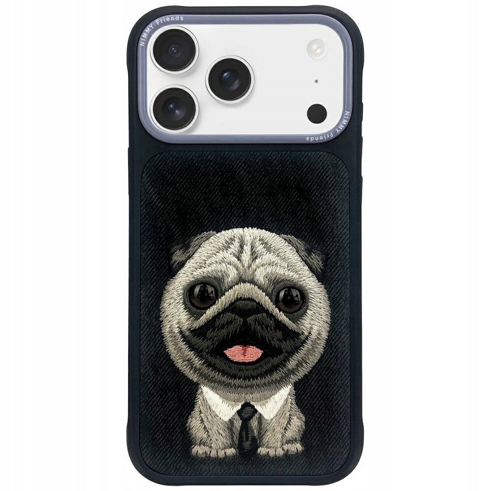 Nimmy Big Eyed Pet 2.0 Dog do iPhone 17 Pro Max Czarny