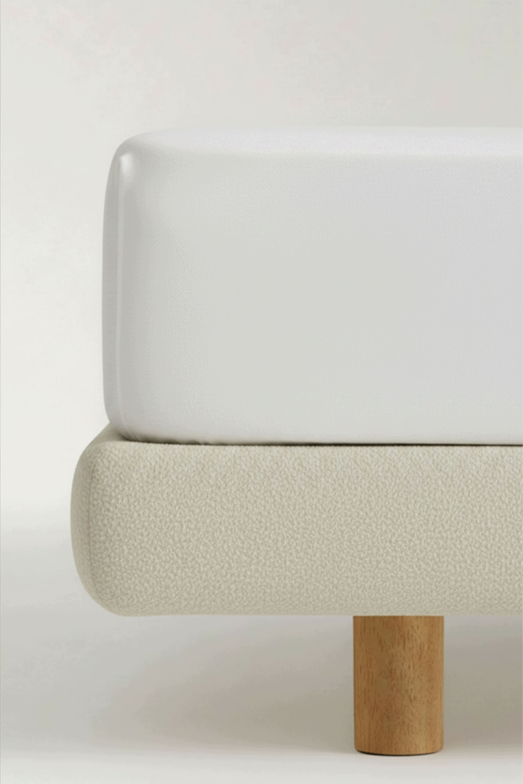 Prostěradlo Jersey 100% Bavlna 180GSM 200x200x30 Bílé