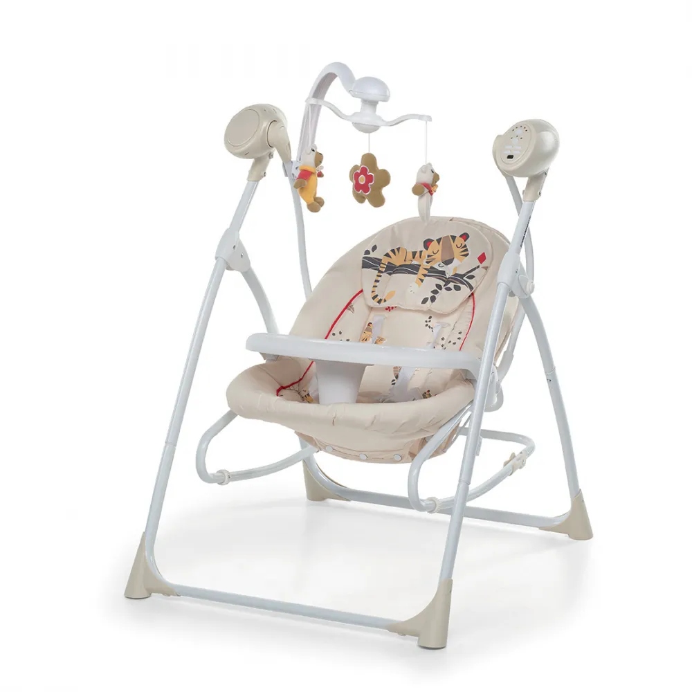 Wielofunkcyjny Bujaczek Carillon Baby Tiger Piaskowy Foppapedretti