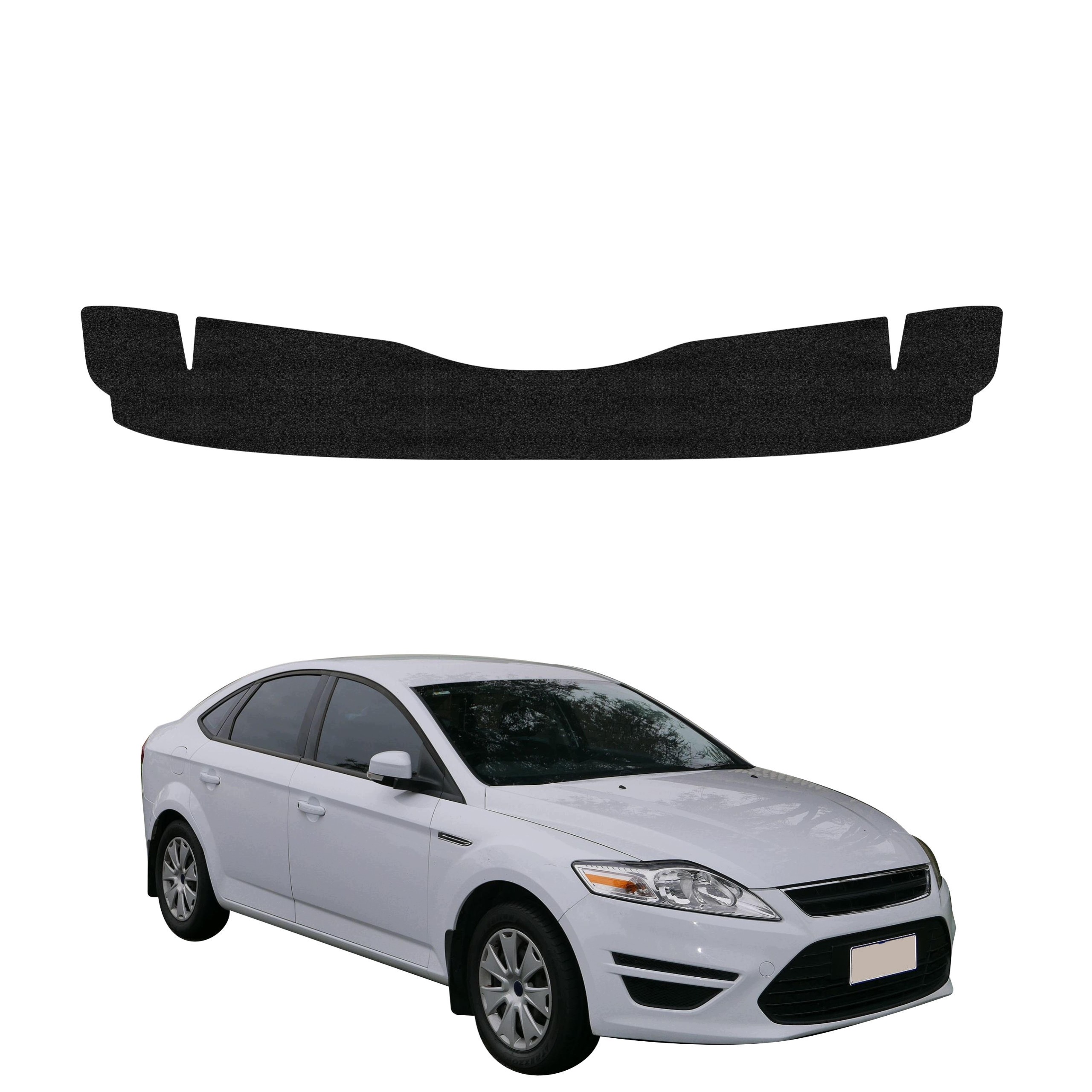 Technická povrchová úprava na práh zavazadlového prostoru pro Ford Mondeo Mk4 (2010-2014) Černá