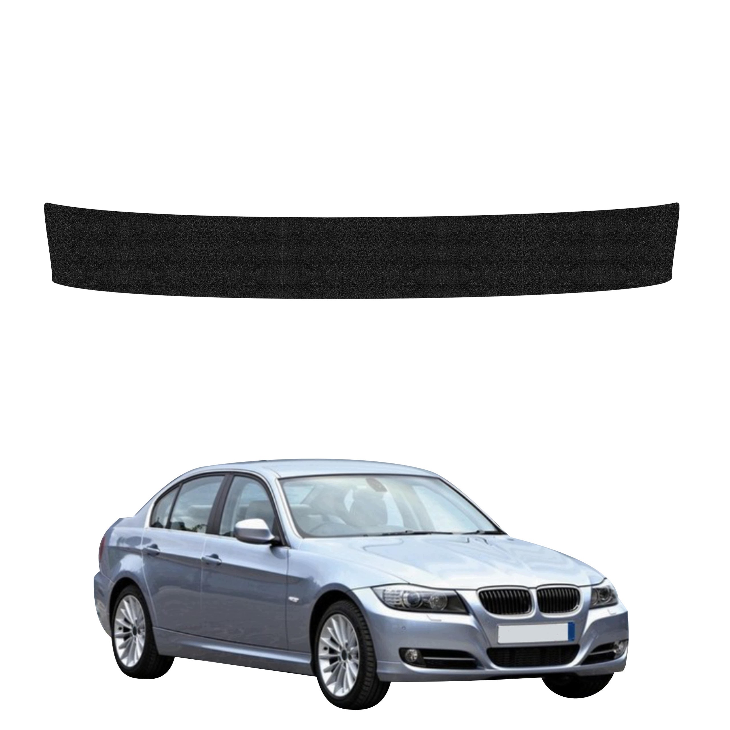 Povlak na práh zavazadlového prostoru pro Bmw 3 E90 Sedan Pre-LCI (2004-2008) Černý