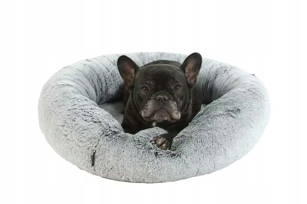 Levně Ó Lala Pets pelíšek Royal šedý průměr 40 cm