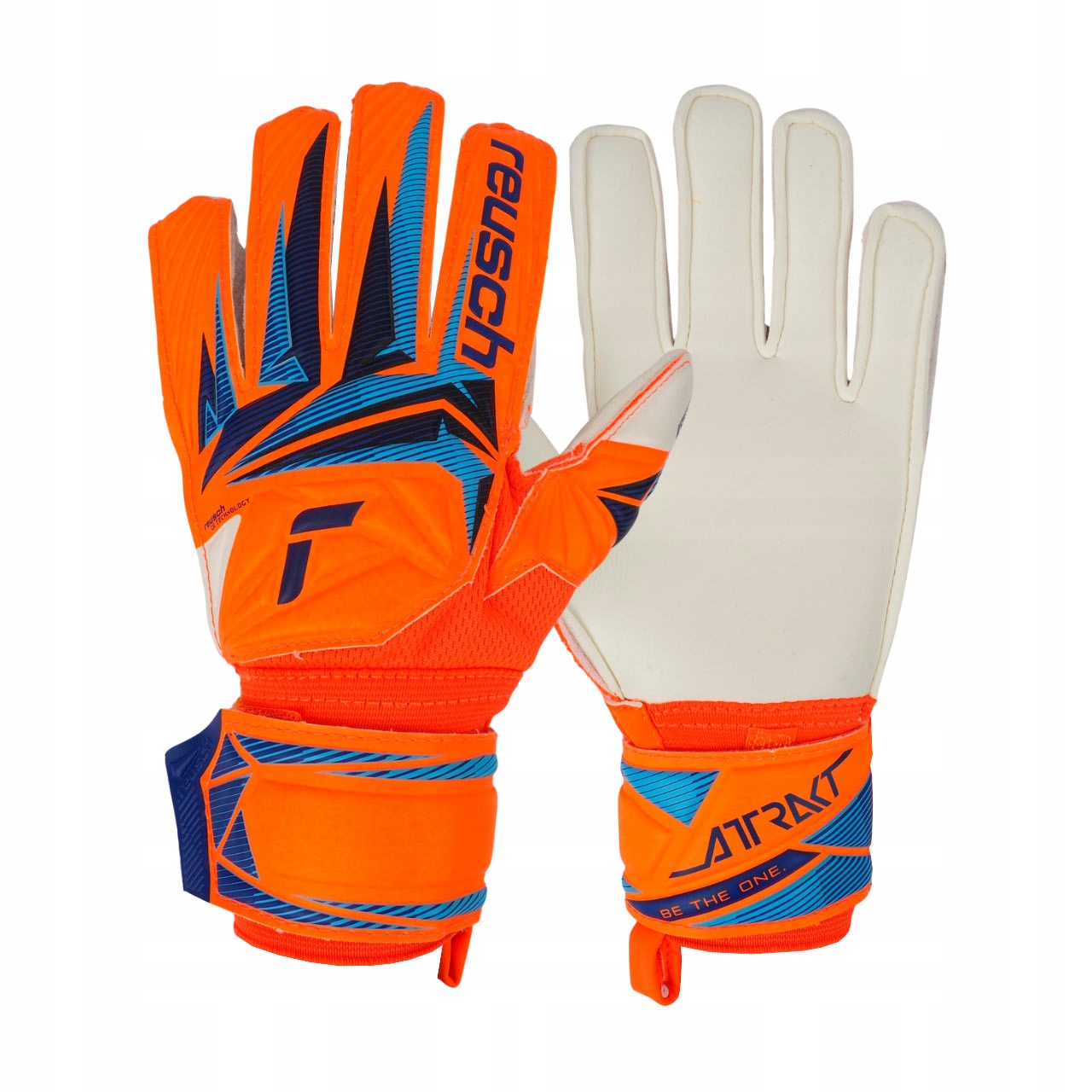Brankářské rukavice Reusch Attrakt Advance Junior Fotbalové, velikost 6,5