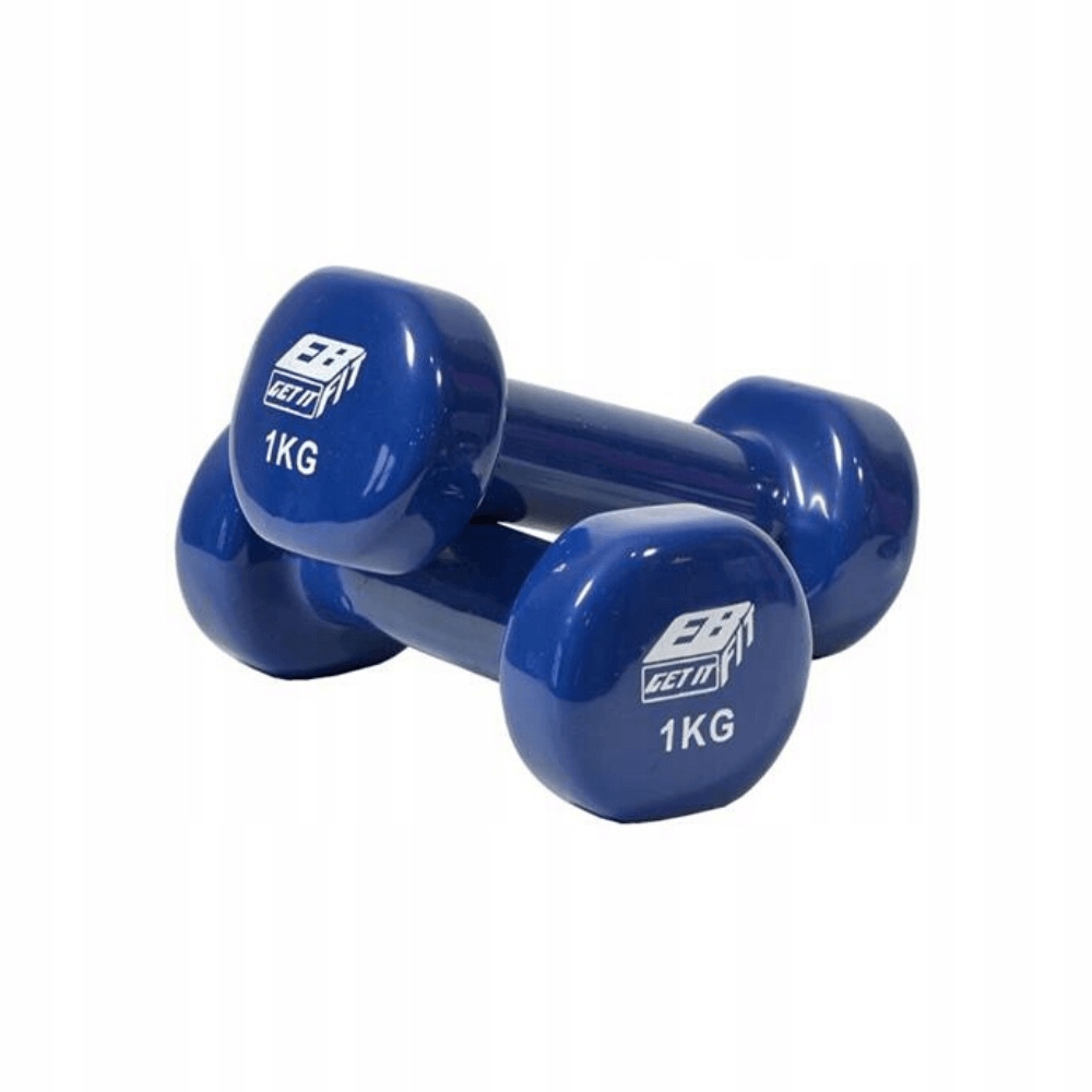 Hantle winylowe 2x1 kg Eb Fit
